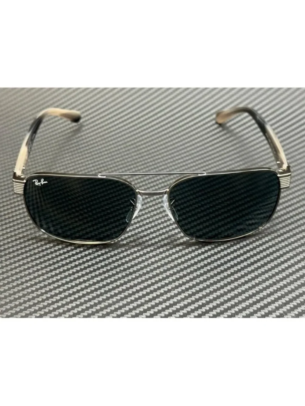New Ray-Ban Men Gunmetal(Note that color pattern may differ) Sunglasses 58-17-14